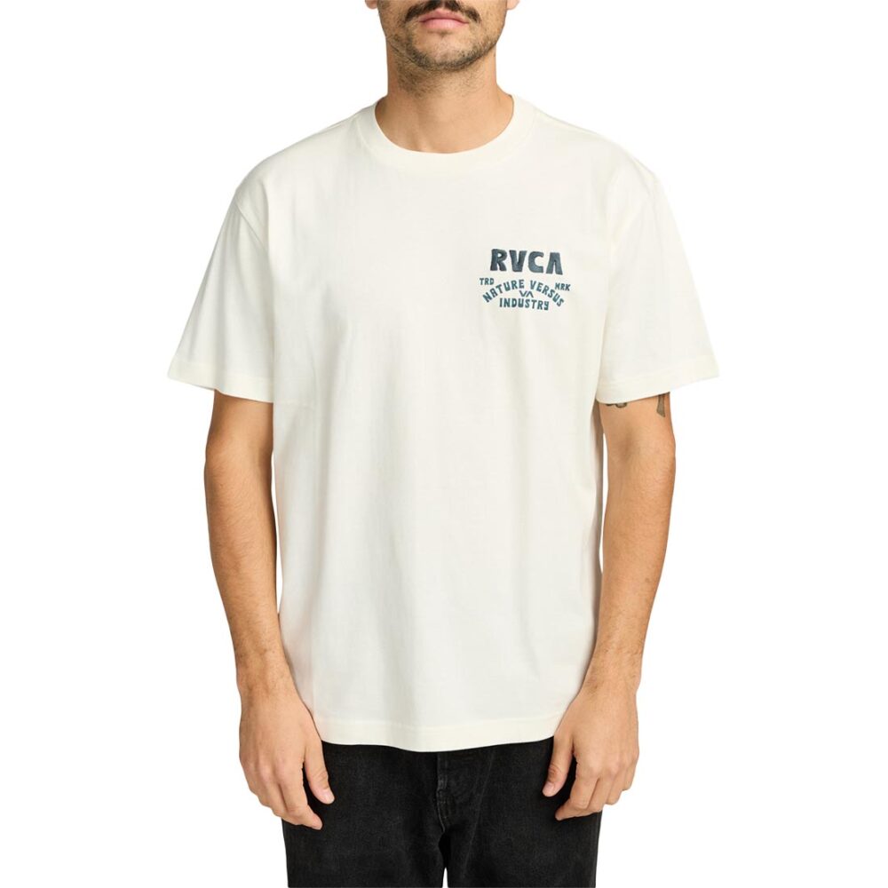 RVCA Ridge Short-Sleeved T-Shirt - Antique White