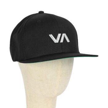 RVCA VA Infield Snapback Cap - Black