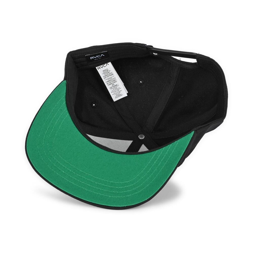 RVCA VA Infield Snapback Cap - Black