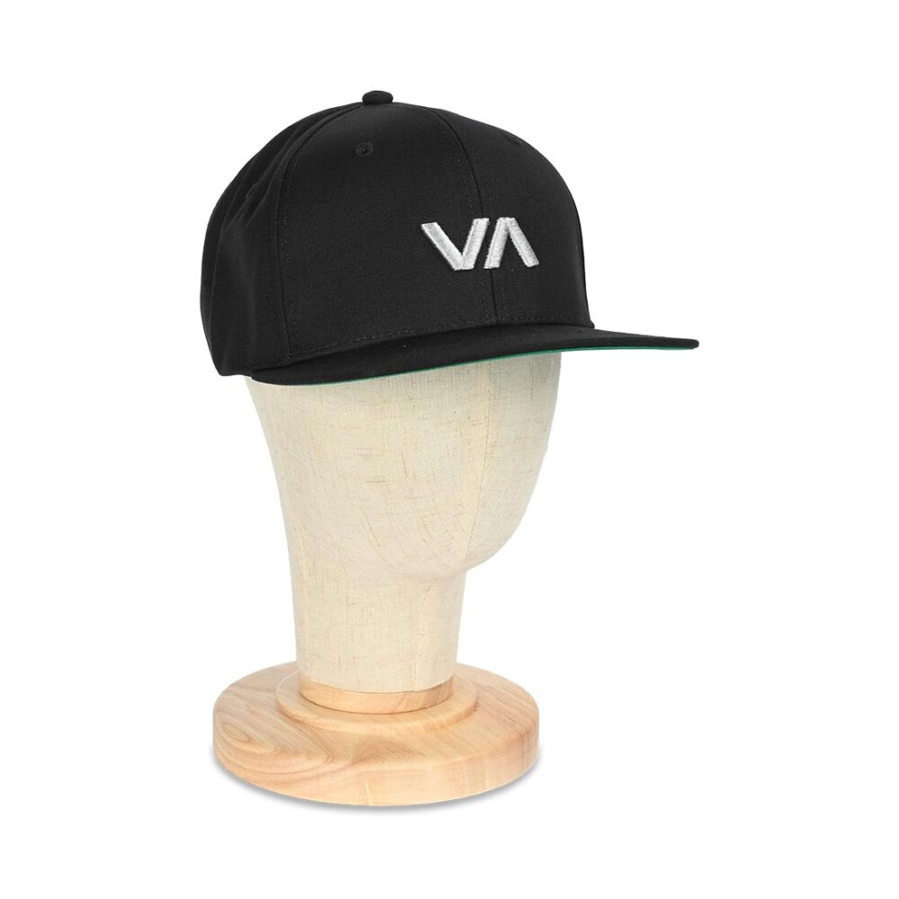 RVCA VA Infield Snapback Cap - Black
