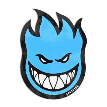 Spitfire Fireball Bighead Medium Sticker - Blue (Copy)