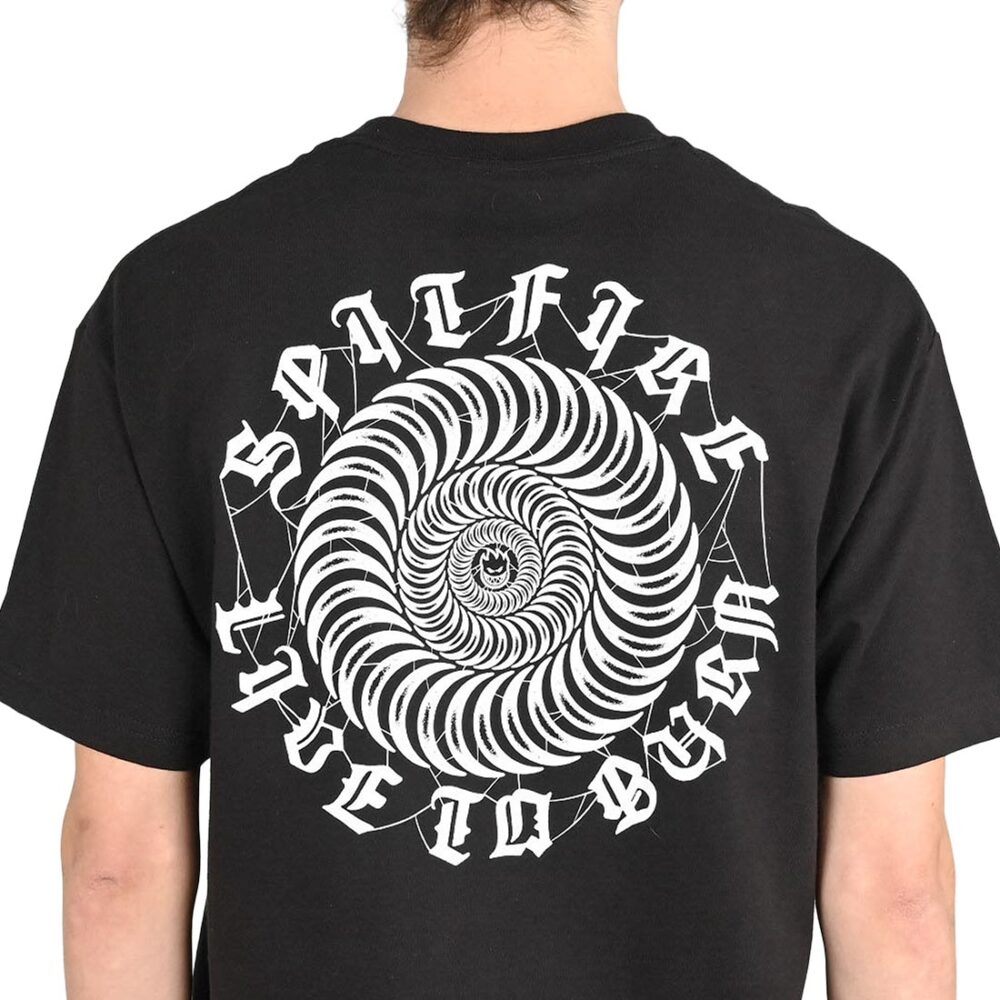 Spitfire Web Classic S/S T-Shirt - Black
