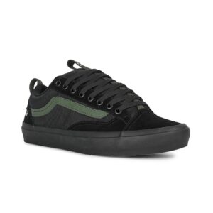 Vans Atiba Old Skool 36+ Skate Shoes - Black/Dark Green