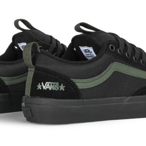 Vans Atiba Old Skool 36+ Skate Shoes - Black/Dark Green