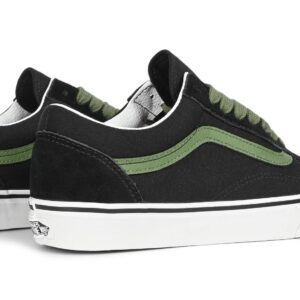 Vans Classic Old Skool Skate Shoes - Black/Green