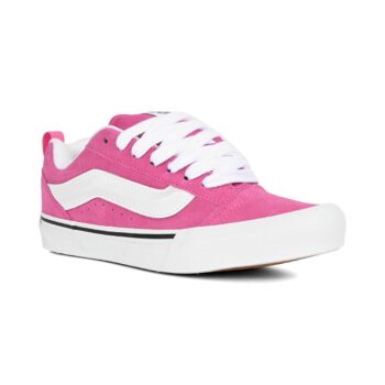 Vans Knu Skool Skate Shoes - Neon Pink