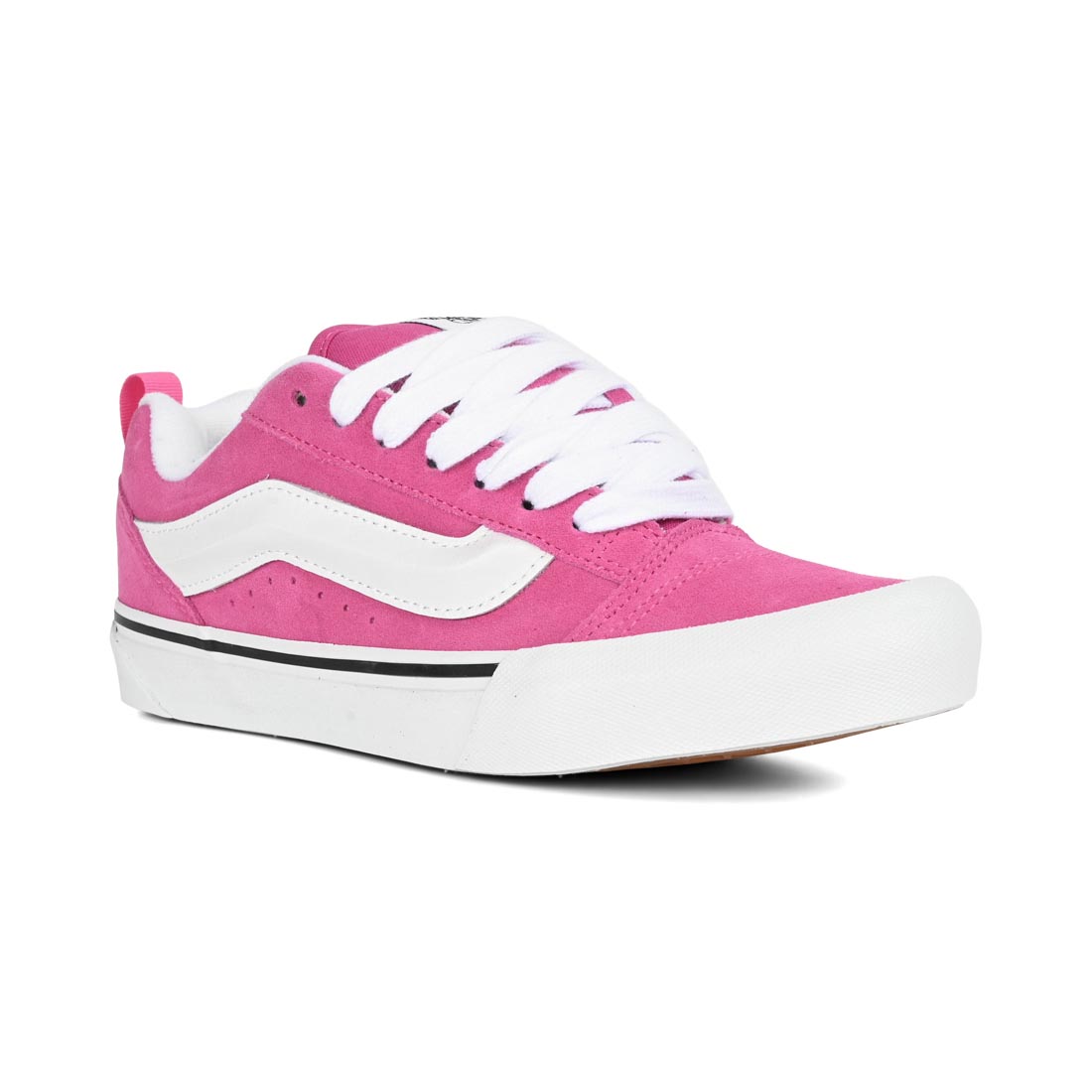 Vans Knu Skool Skate Shoes - Neon Pink -  3.5 UK