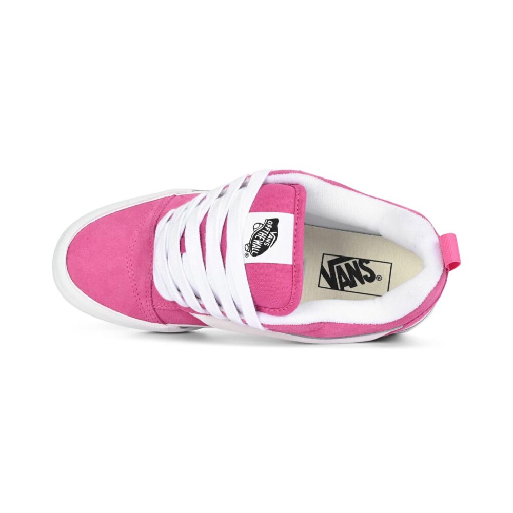 Vans Knu Skool Skate Shoes - Neon Pink
