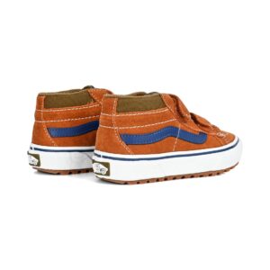 Vans MTE Sk8-Mid Reissue Velcro (Kids) Skate Shoes - Glazed Ginger