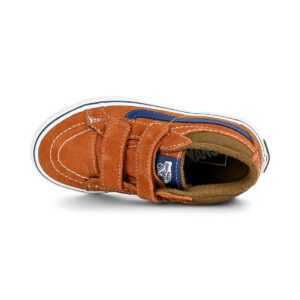 Vans MTE Sk8-Mid Reissue Velcro (Kids) Skate Shoes - Glazed Ginger