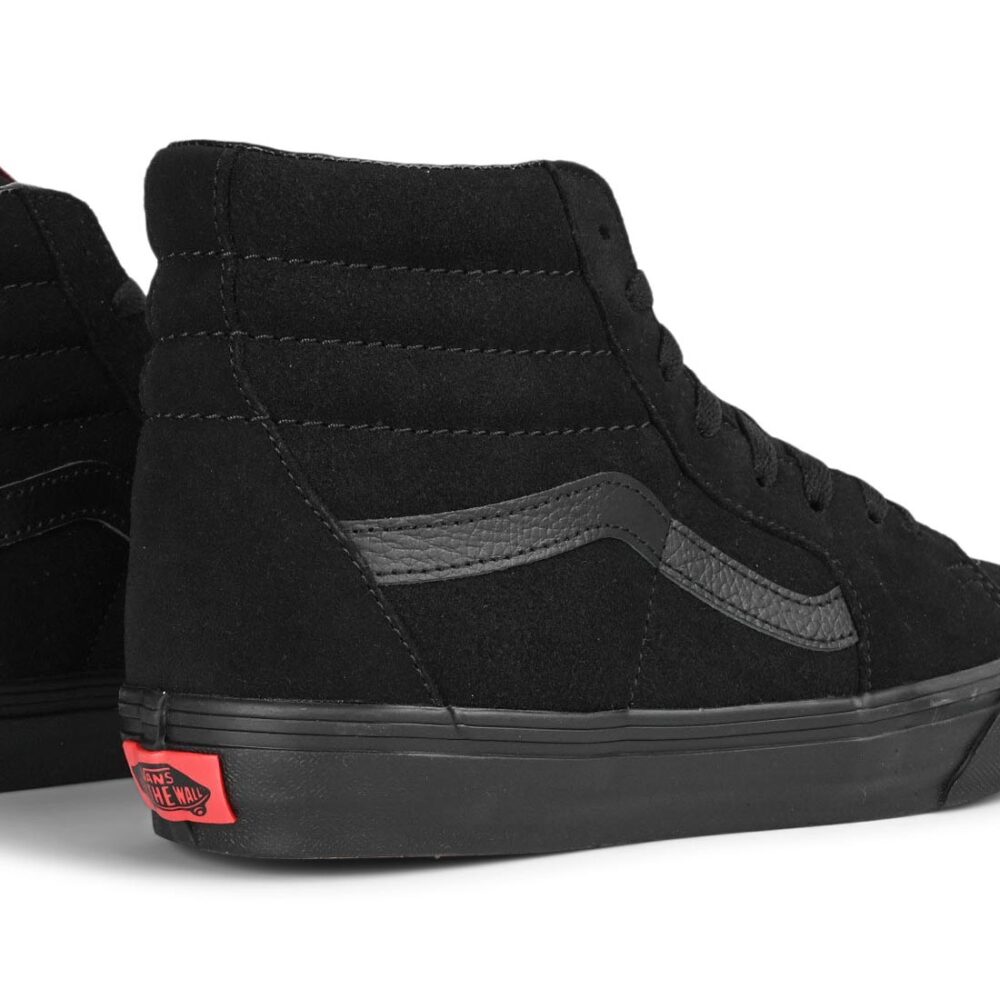 Vans Sk8-Hi Skate Shoes - Black/Black