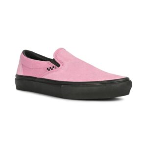 Vans Slip-On Pro Skate Shoes - Pink/Black - Supereight