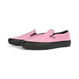 Vans Slip-On Pro Skate Shoes - Pink/Black