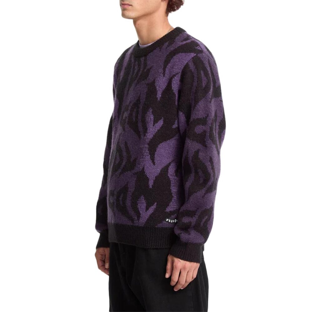 Volcom Anarchietour Knitted Jumper - Black