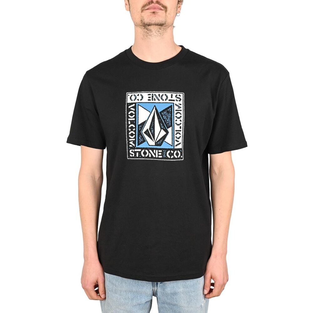 Volcom Angle Iron S/S T-Shirt - Black