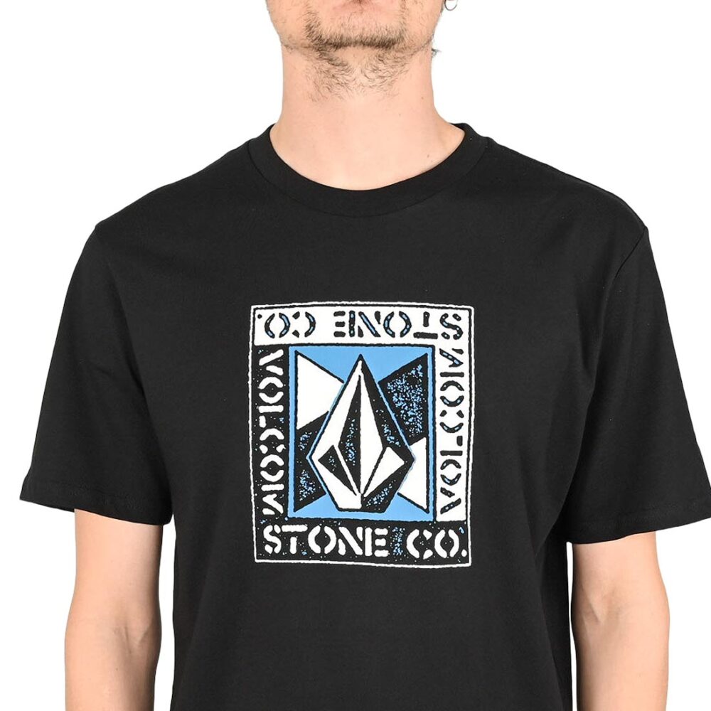 Volcom Angle Iron S/S T-Shirt - Black