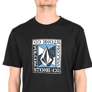 Volcom Angle Iron S/S T-Shirt - Black