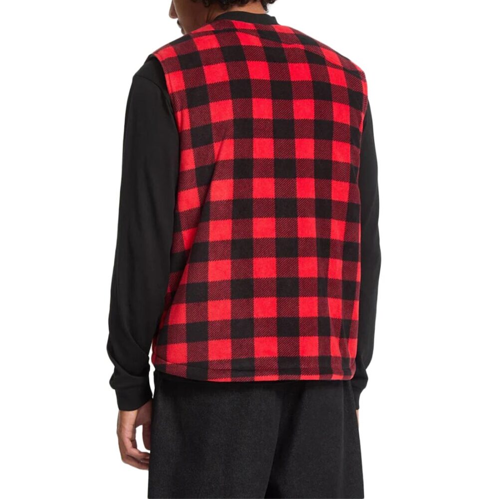 Volcom Bowered Reversible Vest Gilet - Lifeguard Red