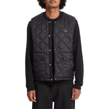 Volcom Bowered Reversible Vest Gilet - Lifeguard Red