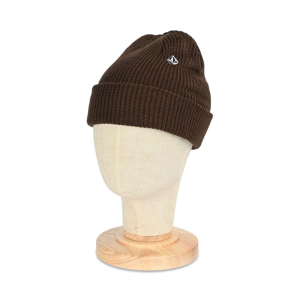 Volcom Full Stone Cuff Beanie Hat - Cacao