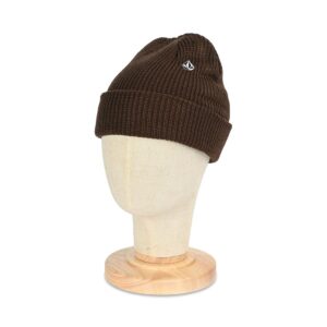 Volcom Full Stone Cuff Beanie Hat - Cacao