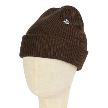 Volcom Full Stone Cuff Beanie Hat - Cacao