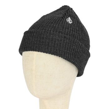 Volcom Full Stone Cuff Beanie Hat - Charcoal Heather
