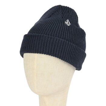 Volcom Full Stone Cuff Beanie Hat - Navy