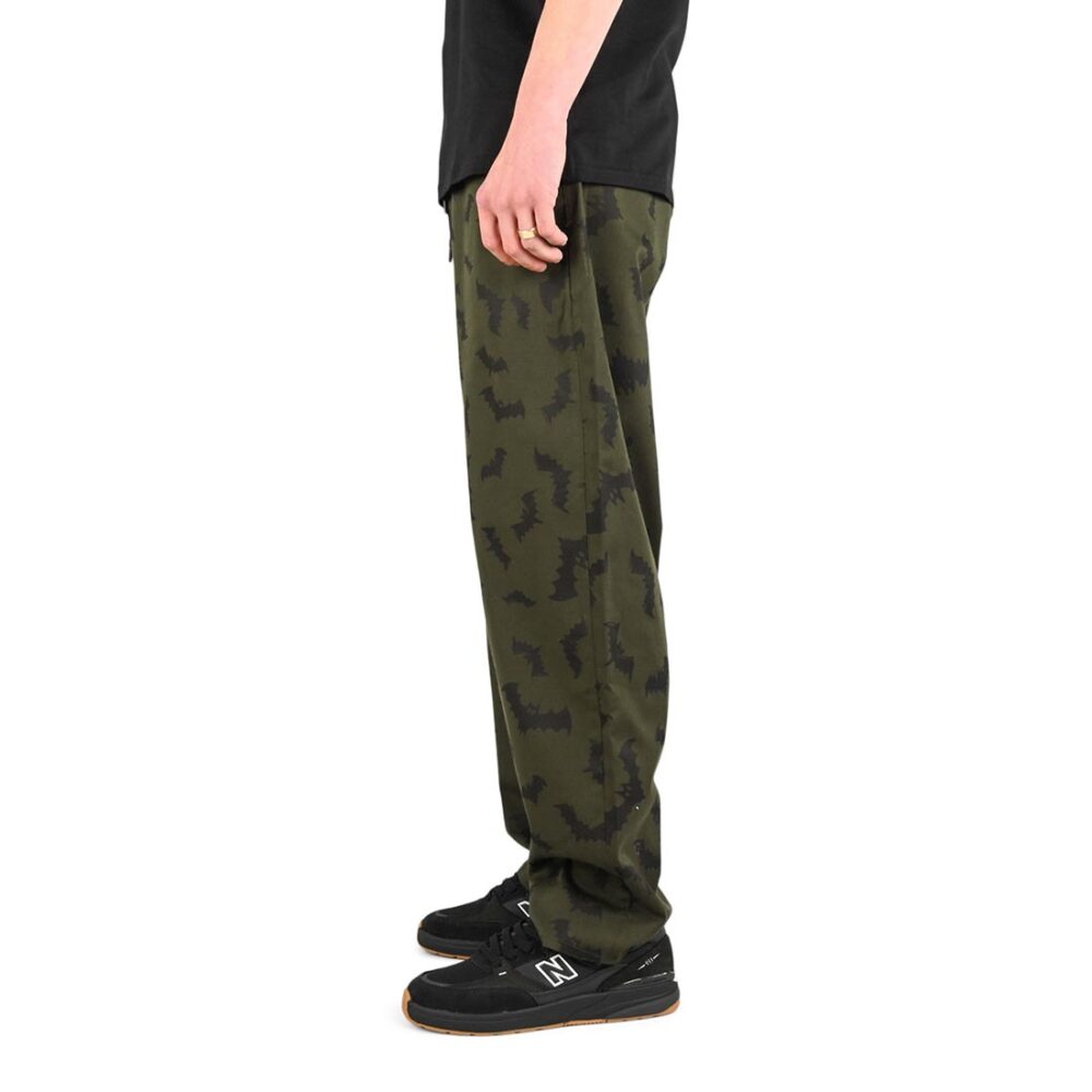 Volcom JJ Villard Elasticated Pants - Rinsed Black