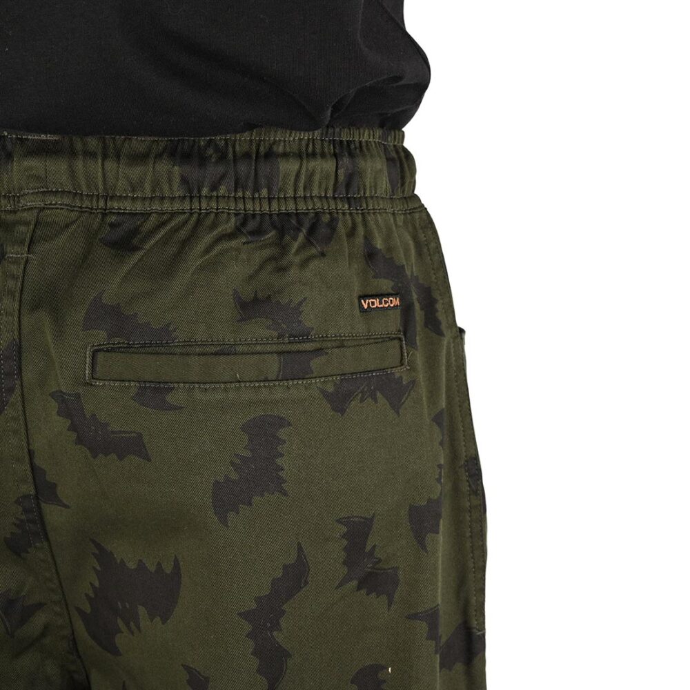 Volcom JJ Villard Elasticated Pants - Rinsed Black