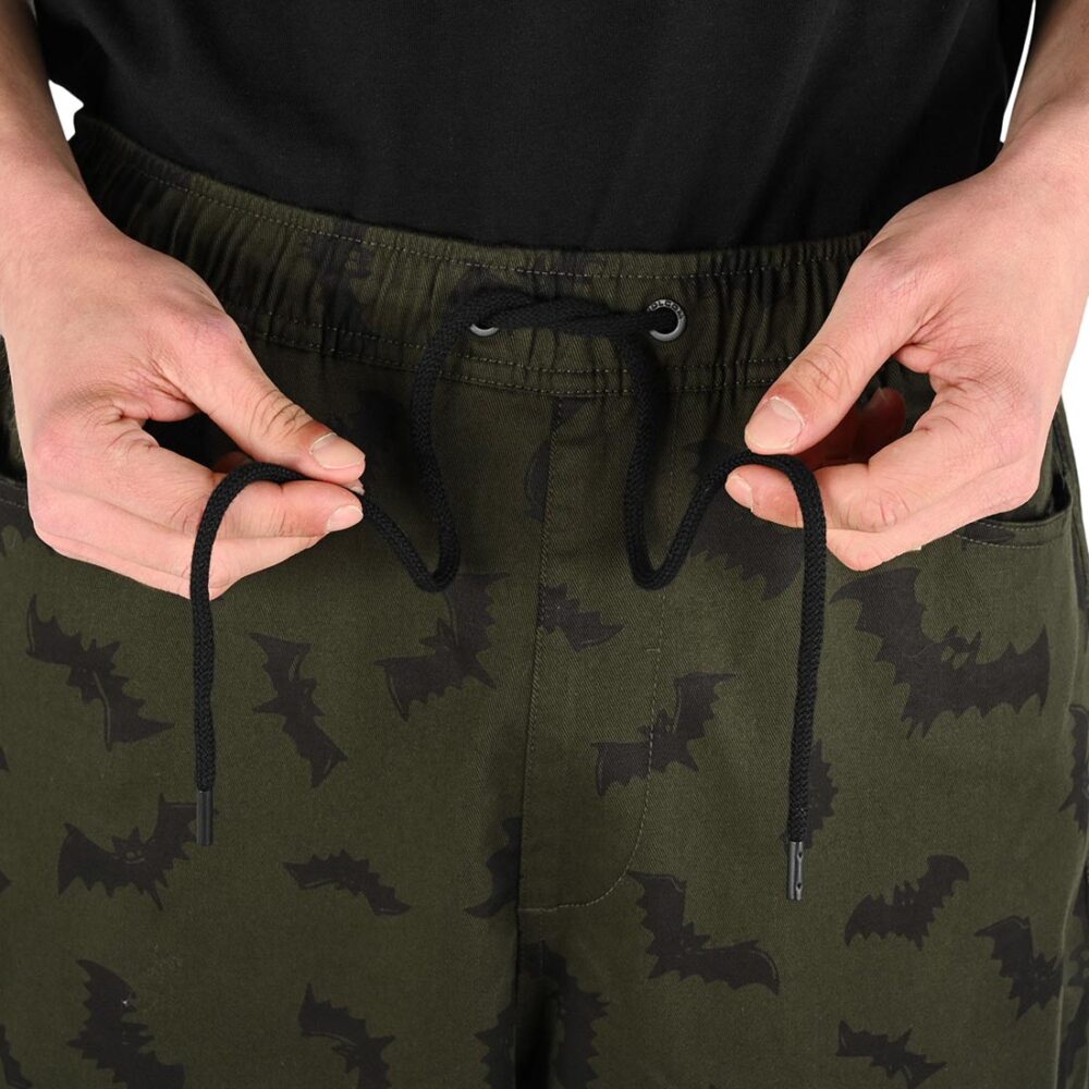 Volcom JJ Villard Elasticated Pants - Rinsed Black