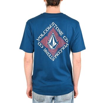 Volcom Obtical S/S T-Shirt - Cosmic Blue