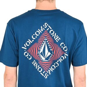 Volcom Obtical S/S T-Shirt - Cosmic Blue