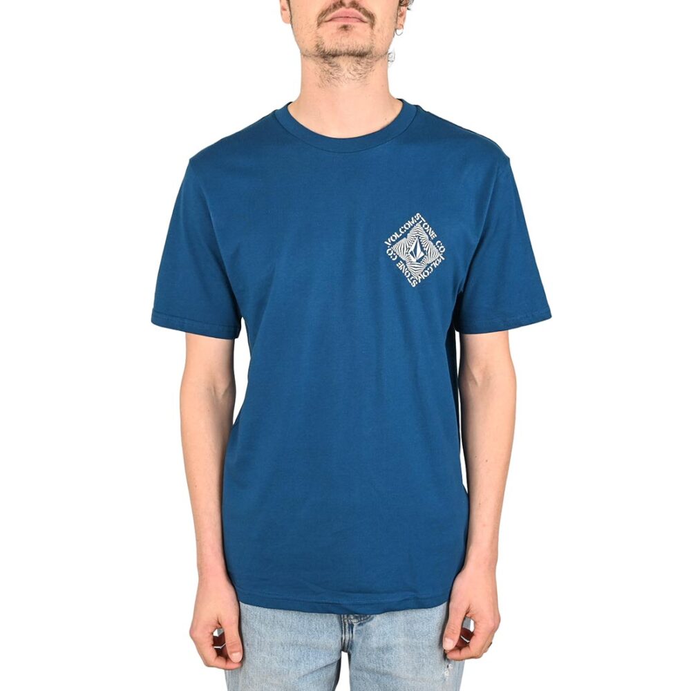 Volcom Obtical S/S T-Shirt - Cosmic Blue