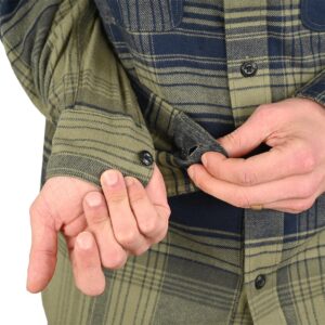 Volcom Parkstone L/S Shirt - Thyme Green