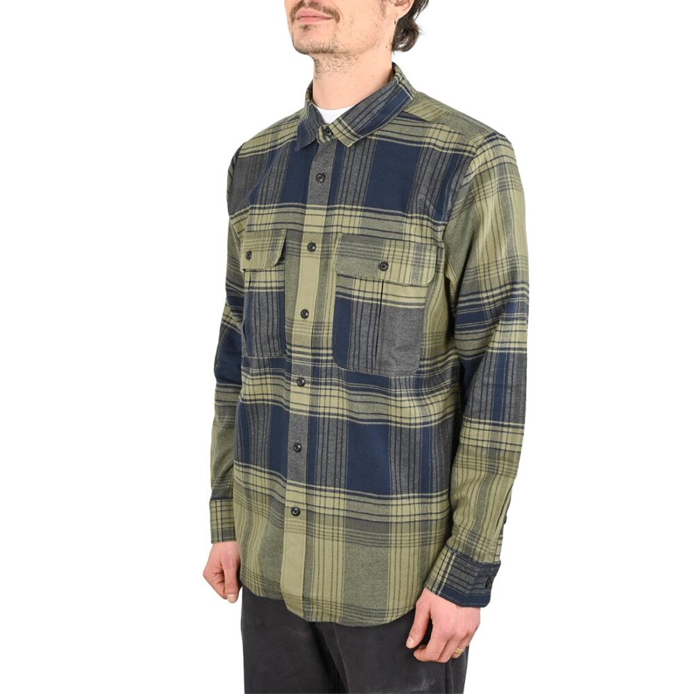 Volcom Parkstone L/S Shirt - Thyme Green
