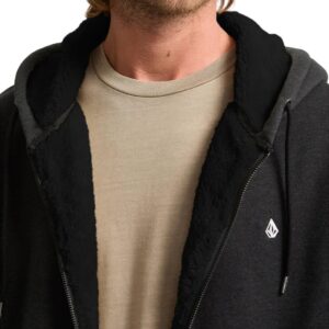 Volcom Single Stone Lined Zip Hoodie - Marine