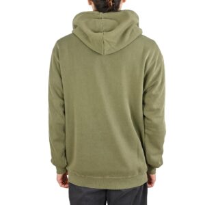 Volcom Single Stone Pullover Hoodie - Dark Olive