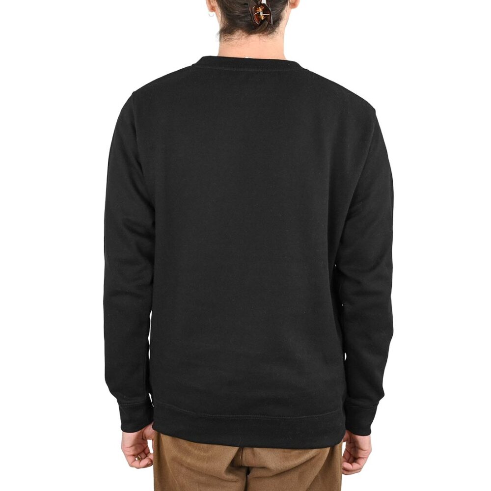 Zero Army Crew Sweater - Black