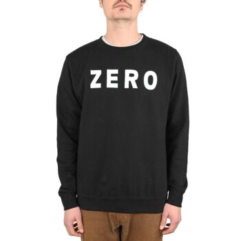 Zero Army Crew Sweater - Black