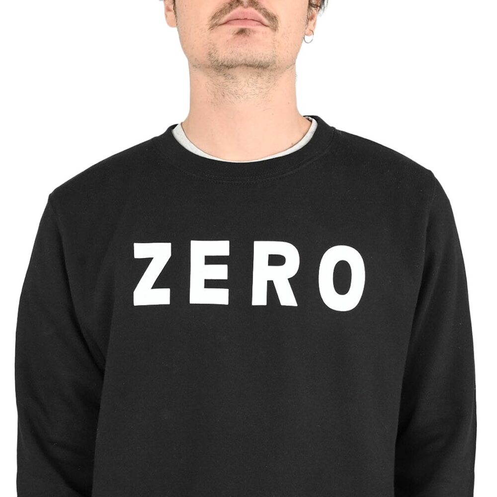 Zero Army Crew Sweater - Black