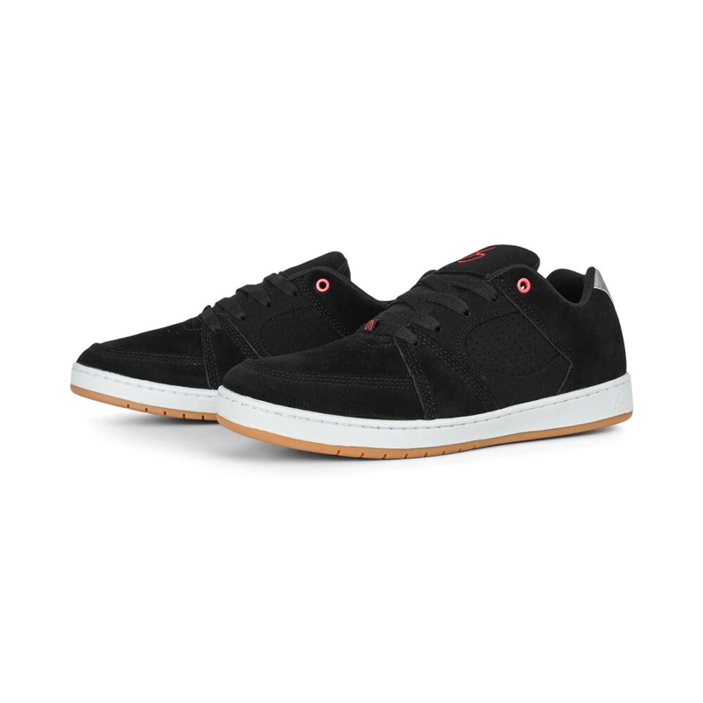 eS Accel Slim Skate Shoes - Black/Silver