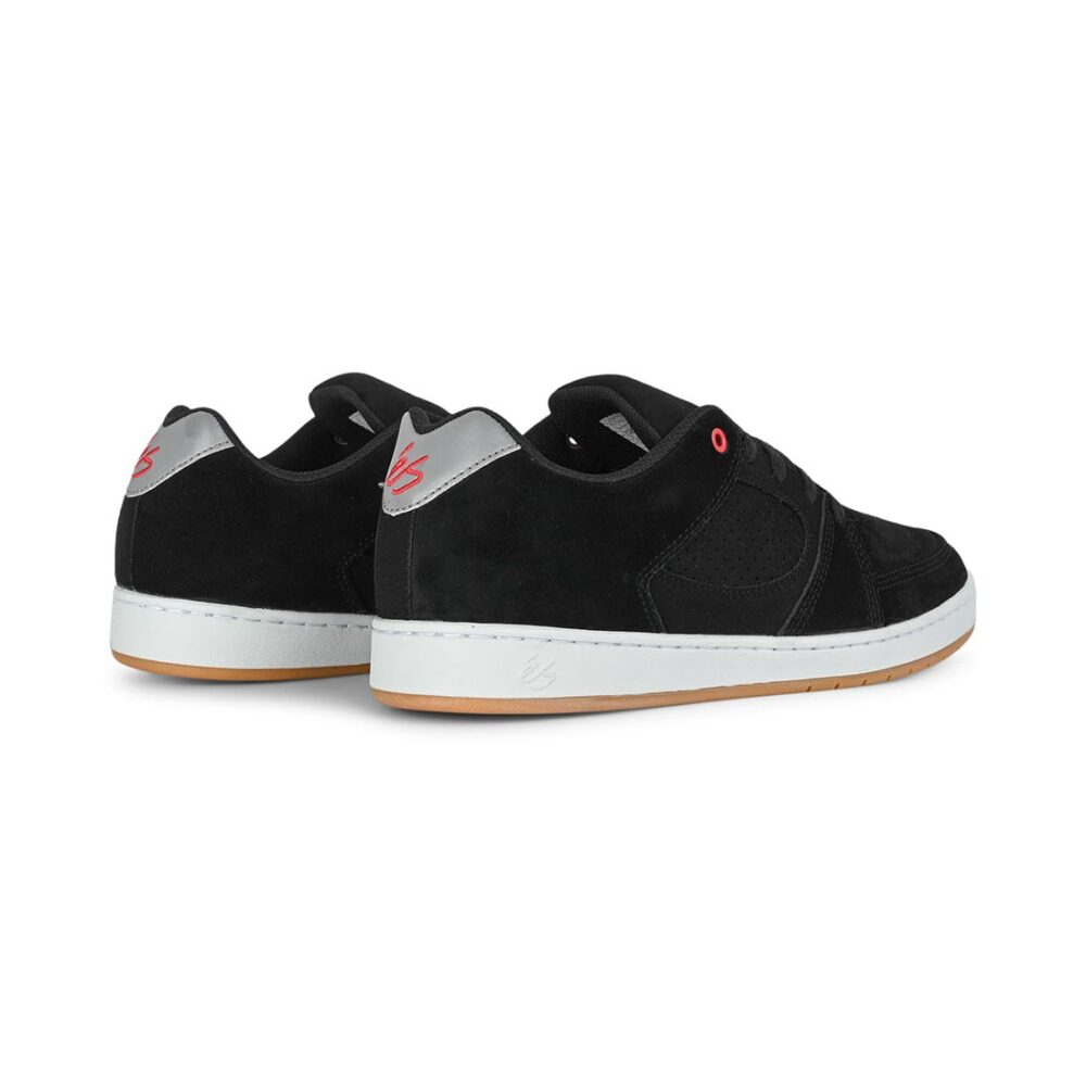 eS Accel Slim Skate Shoes - Black/Silver