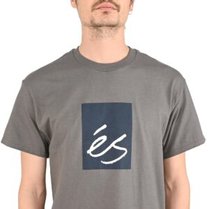 eS Main Block S/S T-Shirt - Charcoal