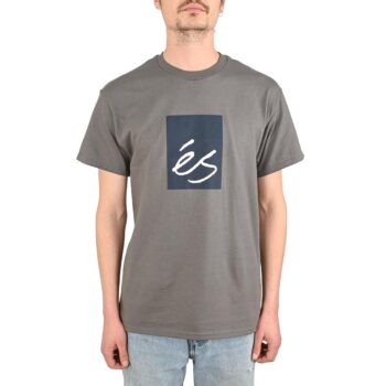 eS Main Block S/S T-Shirt - Charcoal