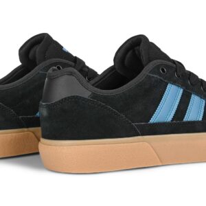 Adidas Court TNS Premiere Skate Shoes - Black/Lucid Ray Blue/Gum