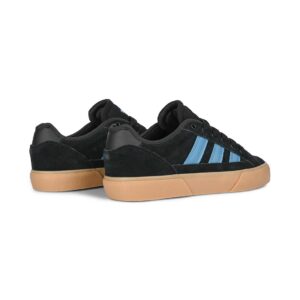 Adidas Court TNS Premiere Skate Shoes - Black/Lucid Ray Blue/Gum