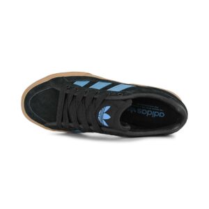 Adidas Court TNS Premiere Skate Shoes - Black/Lucid Ray Blue/Gum