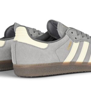Adidas Samba ADV Skate Shoes - Grey/Cream White/Grey