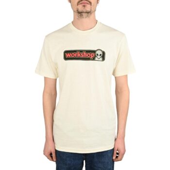 Alien Workshop Bar Logo S/S T-Shirt - Off White